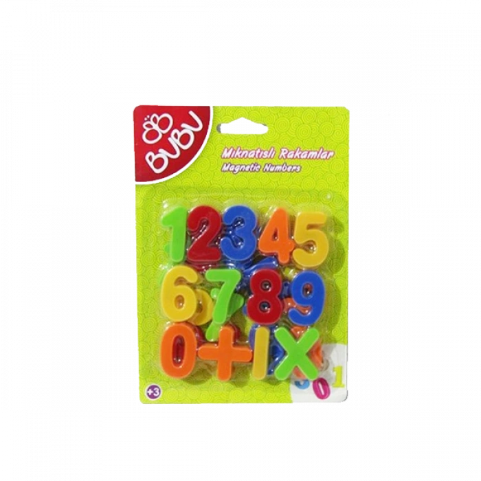 Bu-Bu Mıknatıslı Rakamlar 26 Parça BUBU00083