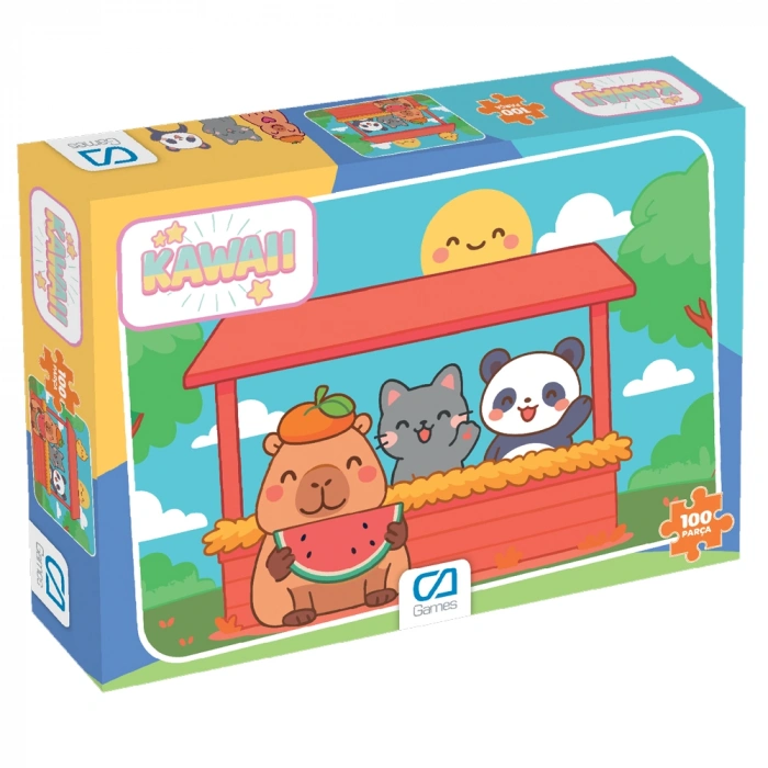 Ca Games Kawaıı Puzzle 100 Parça Ca100-5332