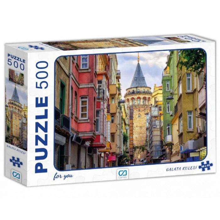 Ca Games Puzzle 500 Parça Galata Kulesi 7502