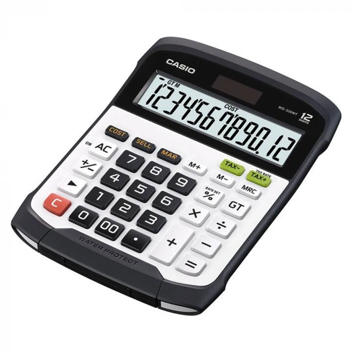 Casıo Hesap Makinesi 12 Hane Wd-320mt Masaüstü