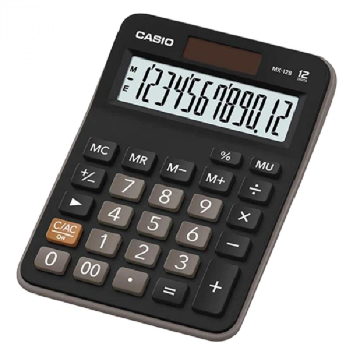 Casio Hesap Makinesi Masaüstü 12 Hane MX-12B