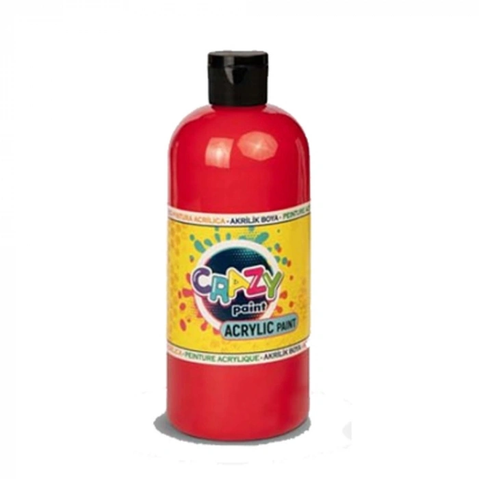 Crazy Akrilik Paint Kırmızı 550 GR 2704