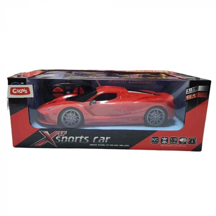 Ctoy Oyuncak Uzaktan Kumandalı Spor Model Araba 1:16 CTOY-789-201A