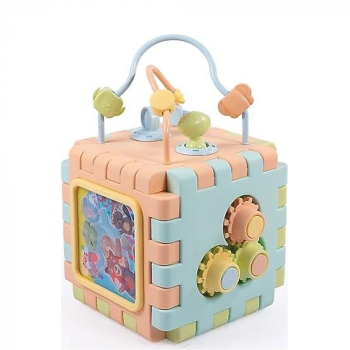 Dolu 2 In 1 Eğitici Küp Ve Puzzle Dolu-5192