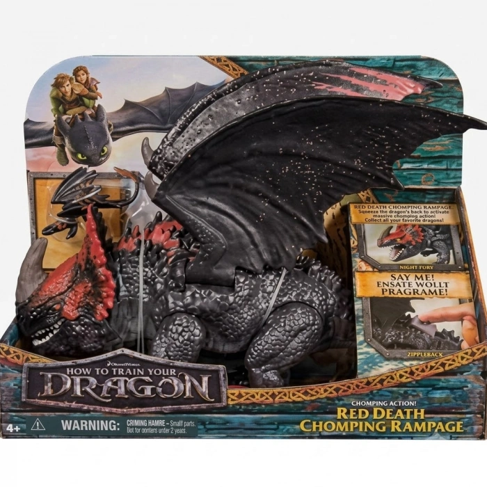 Dragons Dreamworks Red Death Chomp Film Figürü Spm-6072650