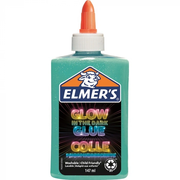 Elmers Karanlıkta Parlayan Yapıştırıcı 147 ML Mavi 2162078