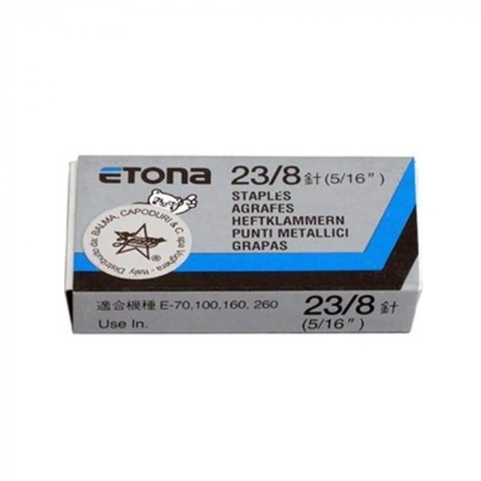 Etona Zımba Teli 23/8 1000 Adet