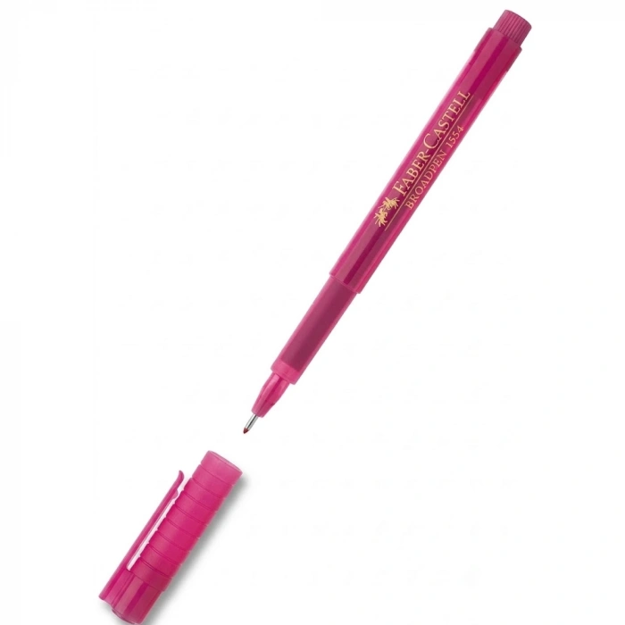Faber-Castell Broadpen Pembe 10Lu 5020155428000