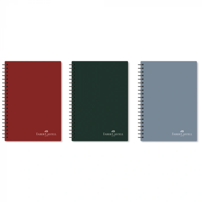 Faber-Castell Defter Pp Koyu Renkler 80 Yp. Kareli