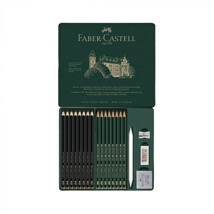Faber-Castell Dereceli Kalem Pitt Graphite Matt Set 20X 5165115224000