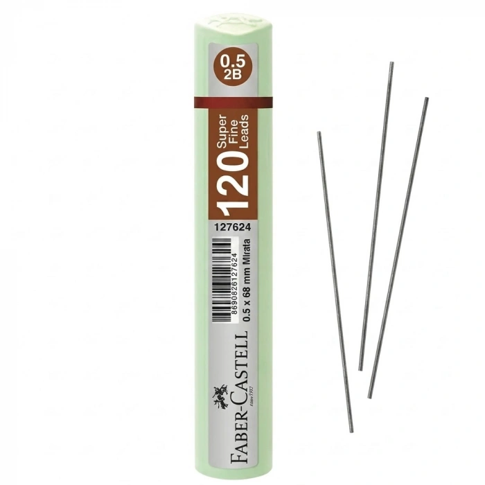 Faber-Castell Grip Min 0.5 2B 60Mm, 120 Li Pastel Yeşil 5090127684000