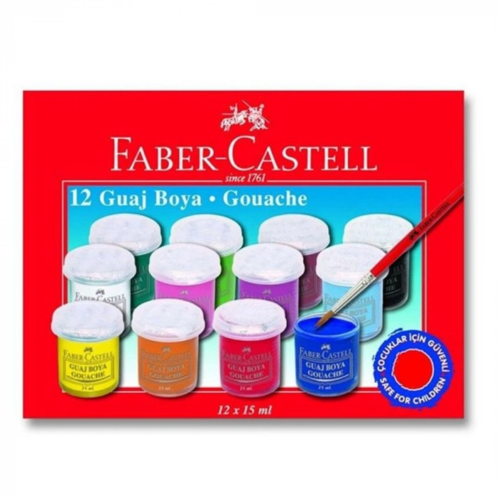Faber-Castell Guaj Boya 12 Renk
