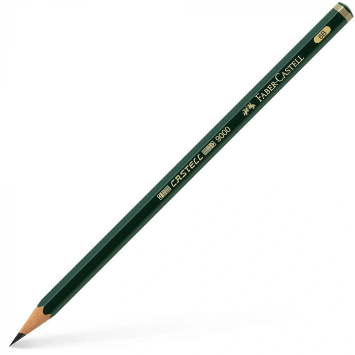 Faber-Castell Kurşun Kalem Dereceli 6B 9000