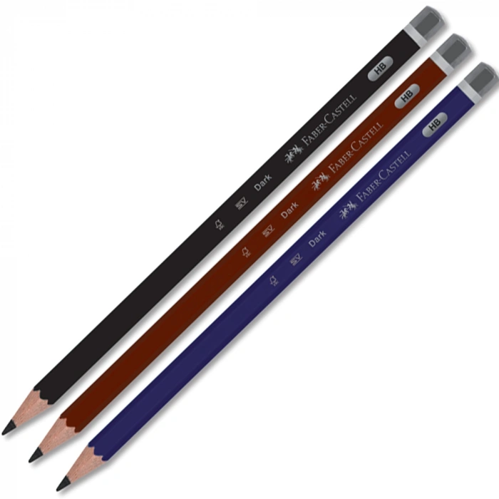 Faber-Castell Kurşun Kalem Mercanlı Dark HB Bandrol 5244 000078
