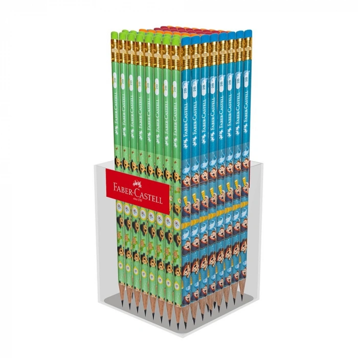 Faber-Castell Kurşun Kalem Pirates Silgili 2B 5244000088000