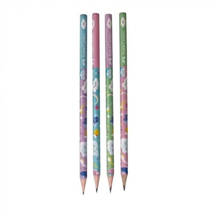 Faber-Castell Kurşun Kalem Sevimli Bulutlar 2B 5244 000068