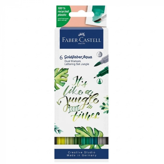 Faber-Castell Markör Aqua Çift Uç X6 Jng 5188164517000