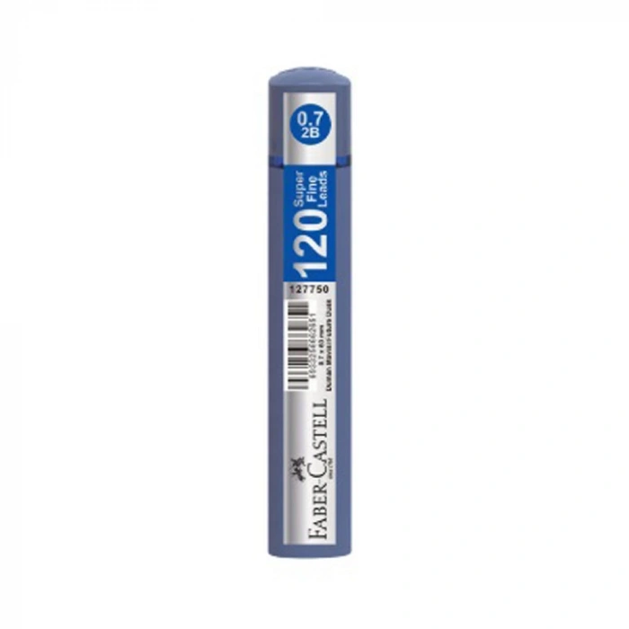 Faber-Castell Min Grip Soft T, Tit Duman Mavisi 0.7 MM 5030 127750 120 li