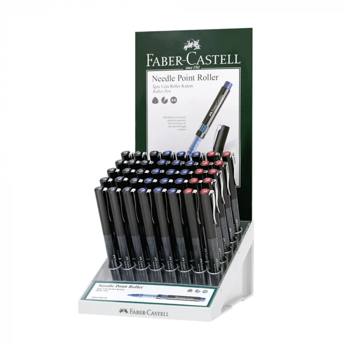 Faber-Castell Roller Kalem İğne Uçlu 40 Lı 5020540540000