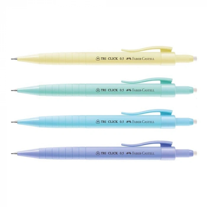 Faber-Castell Versatil Kalem Tri-click Spring,0.7&0.5 Sta 100x