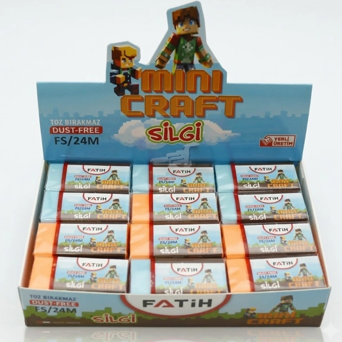 Fatih Sınav Silgisi Mavi M.craft Pvc Soft Fs24/m