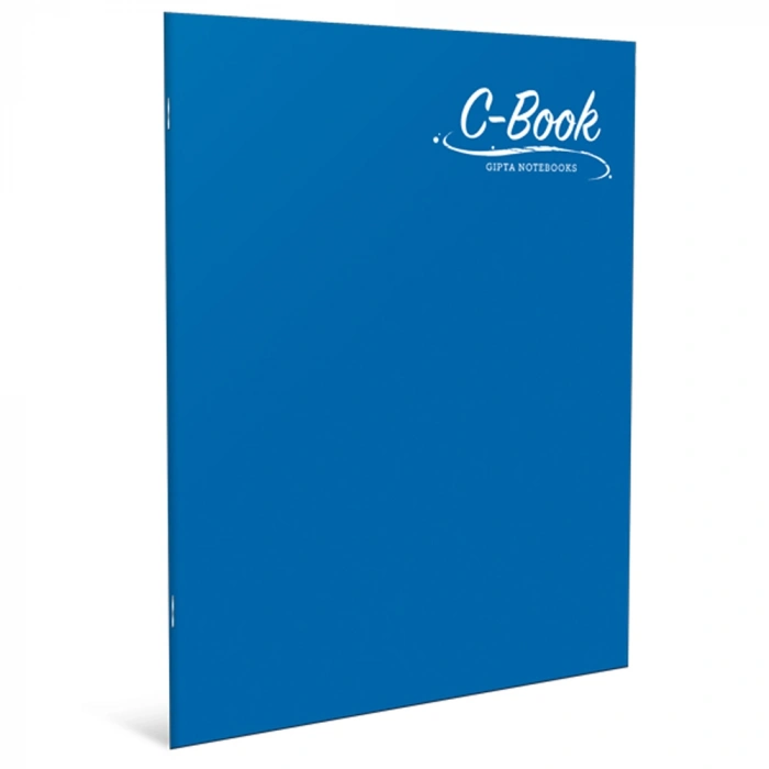 Gıpta Dikişli Plastik Kapak Defter C Book A4 100 YP Kareli