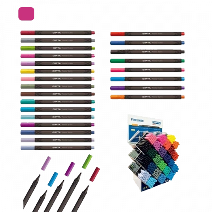 Gıpta Fineliner 0.4 MM Üçgen Pembe K600026