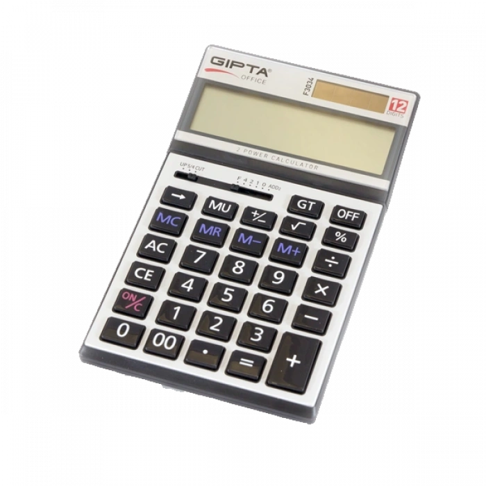Gıpta Hesap Makinesi Masaüstü 12 Hane F3034