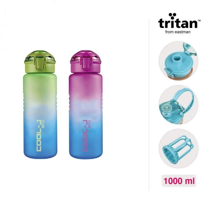 Gıpta Matara Kilitli 1000 ML Tritan 2 Renk Mix K757300