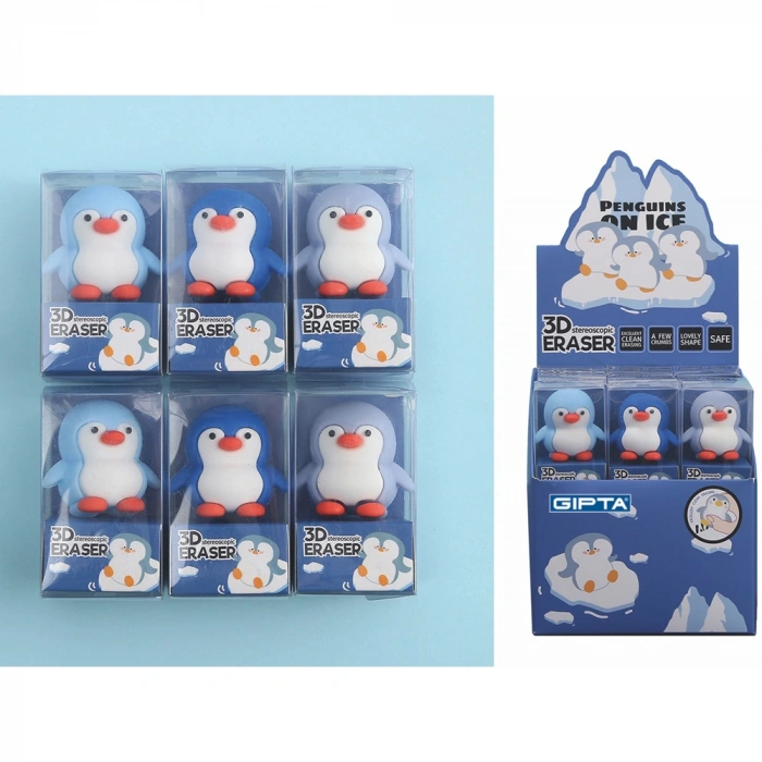 Gıpta Silgi Penguın 3D 24 Lü K2364