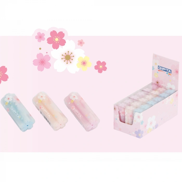 Gıpta Silgi Transparent Çiçekli Şekilli 18 Li K234300