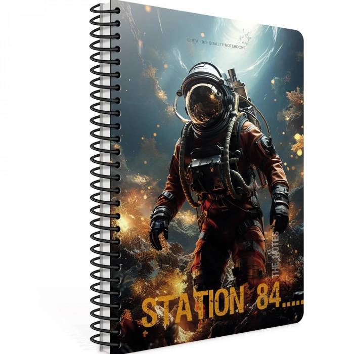 Gıpta Station Spiralli Karton Kapak Defter A4 80 YP Çizgili