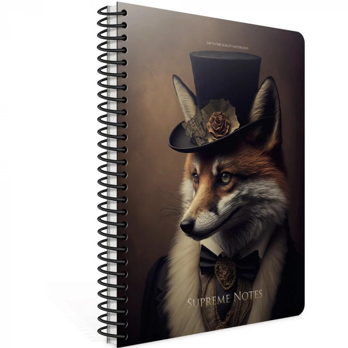 Gıpta Supreme Notes Spiralli Sert Kapak Defter 17x24 120 YP Kareli
