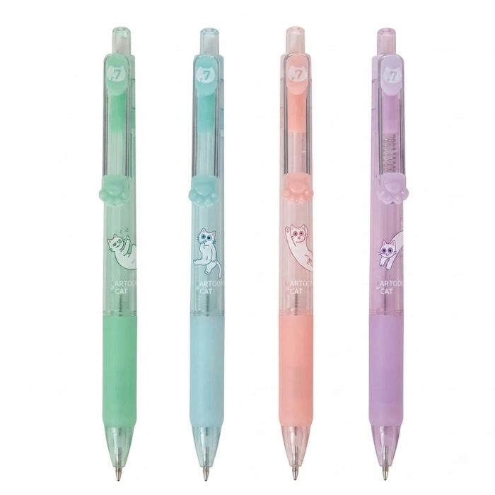 Gıpta Versatil Kalem Garden Cat 0.7 MM 4 Renk 48 Li Stand