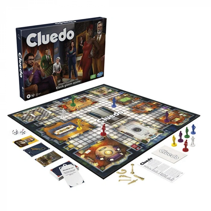 Hasbro Cluedo Yalanın Peşinde Kutu Oyunu F6420
