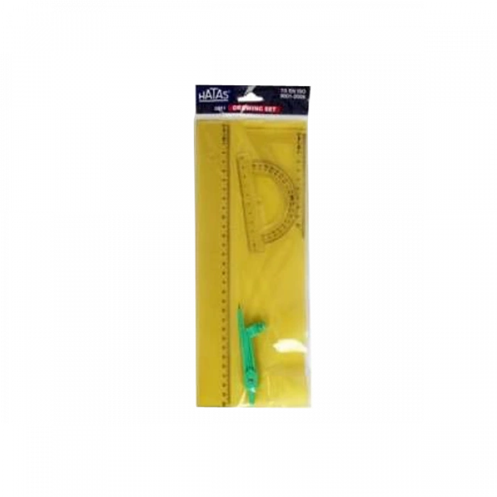 Hatas Çizim Takımı Pergelli Ekonomik 0811