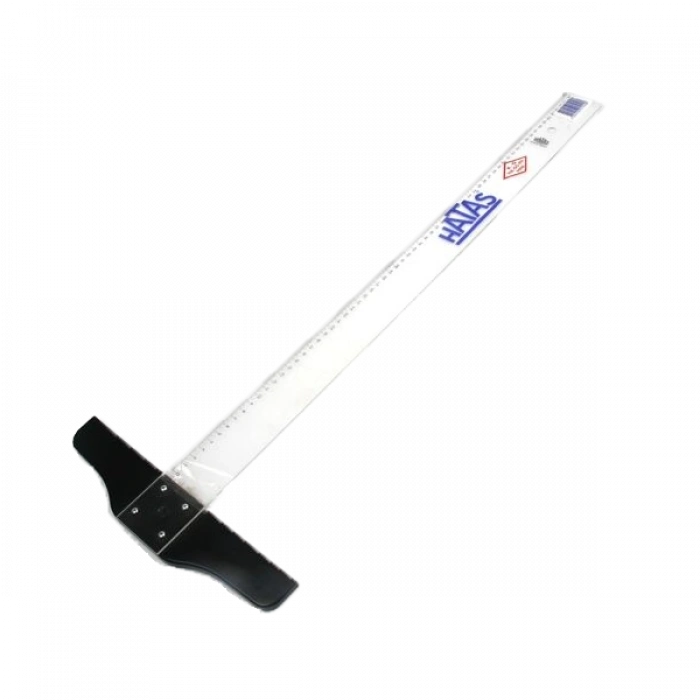 Hatas T Cetvel Mika Tekniker Plastik 65 CM 1020