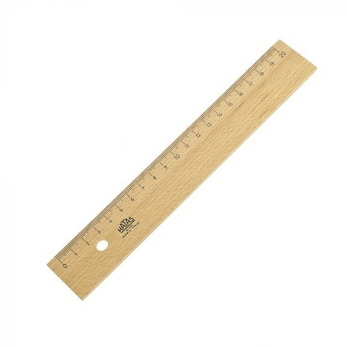 Hatas Tahta Cetvel 20 Cm 00020