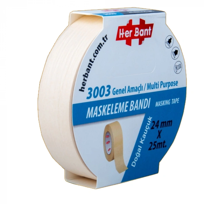 Her Bant Krepe (Maskeleme) Bandı 24 MMx25 Mt 3003