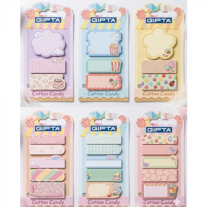 Hopax Stickn Yapışkanlı Not-Festıve Notes 20 YP 5 Parça 48 Li Stand K0132