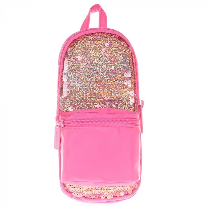 Kaukko Kalem Çantası Magical Junior Bag Pullu-Pembe K2479