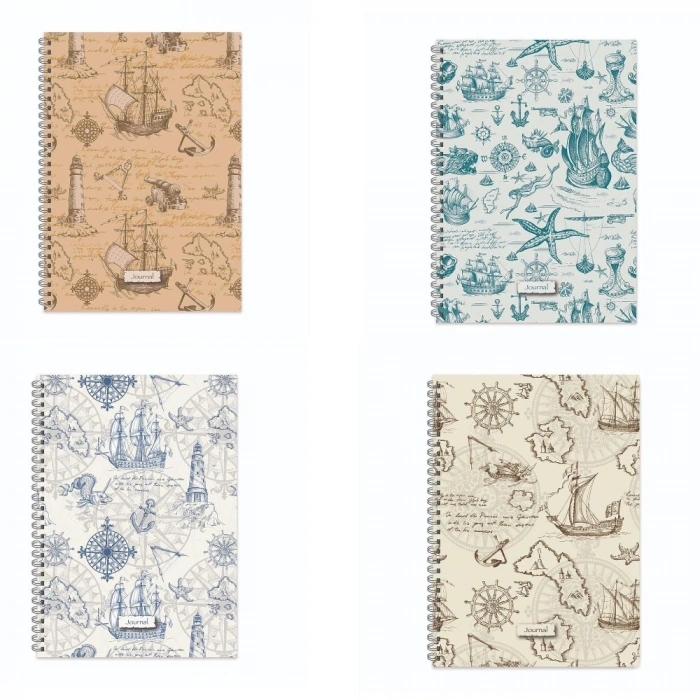 Keskin 20*28 100 Yp.çizgili Spr. Sert Kapak Defter 418231-99