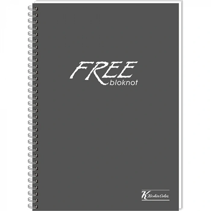 Keskin Color Bloknot Free Office Üst Spiralli A7 42 YP Çizgi