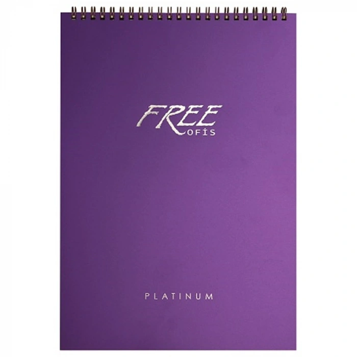 Keskin Color Bloknot Free Platinum Office Spiralli A5 80 YP Çiz.141171-99