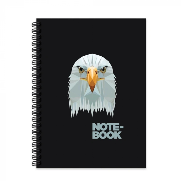 Keskin Color Defter Karton Kapak Spiralli Jungle 16,5x22,5 80 YP Kar.