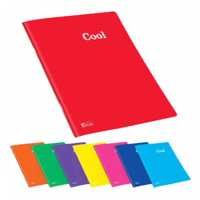 Keskin Color Defter Plastik Kapak Dikişli Cool A4 60 YP Düz