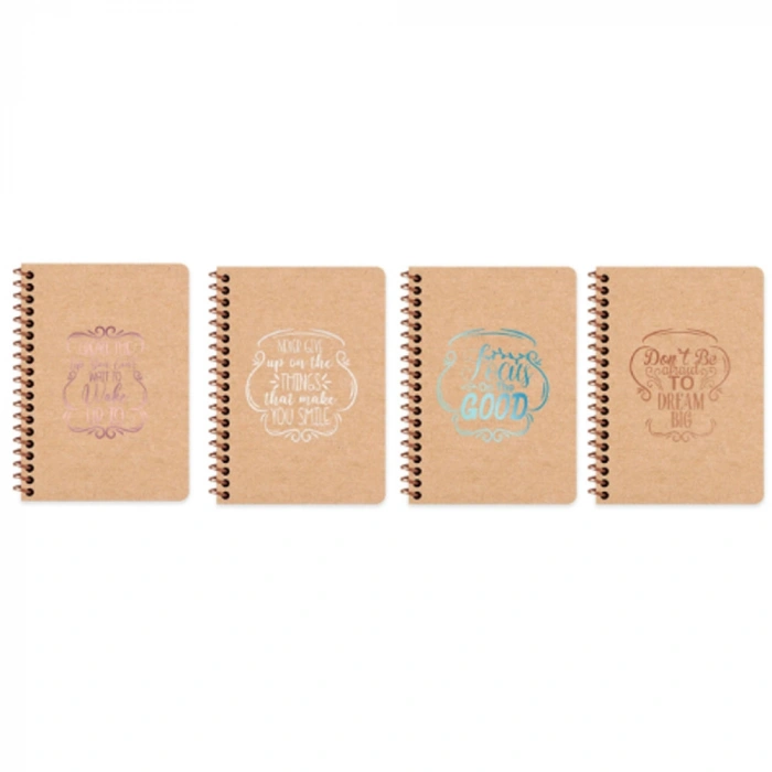 Keskin Color Defter Spiralli S.Kapak Funky 16,5x22,5 80 YP Kareli