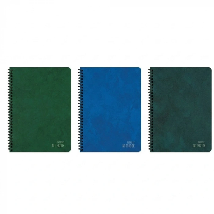 Keskin Color Karton Kp.Spr.Alfa Defter 16,5x22,5 80 Yp.Kar.
