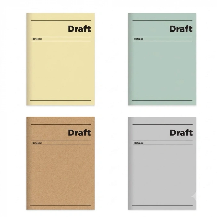 Keskin Color Sert Kapak Ciltli Draft Defter 17x24 120 YP 410540-99