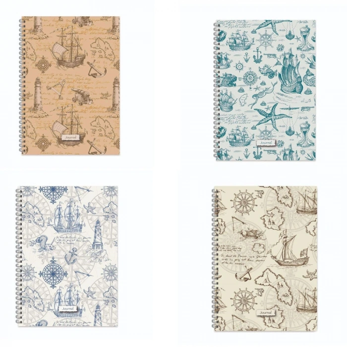Keskin Defter 20*28 100 Yp.Kareli Spr. Sert Kapak 418232-99